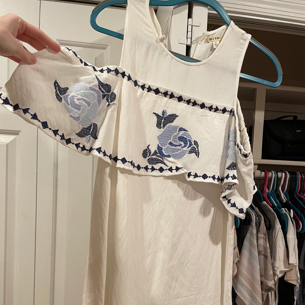 Off the shoulder dress